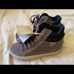 Geox High Top Sneaker WWF leopard US 11 EU 29